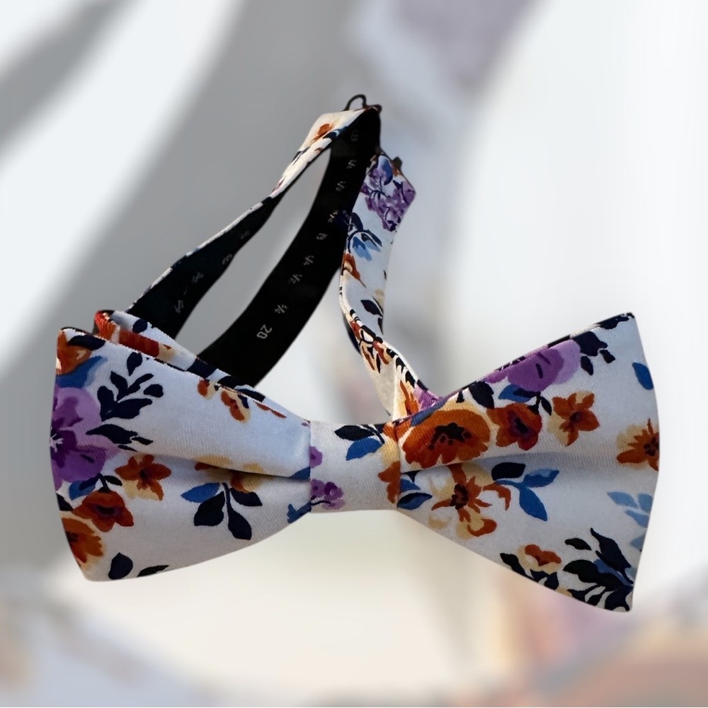 Apt. 9 Multicolor Floral Bow Tie